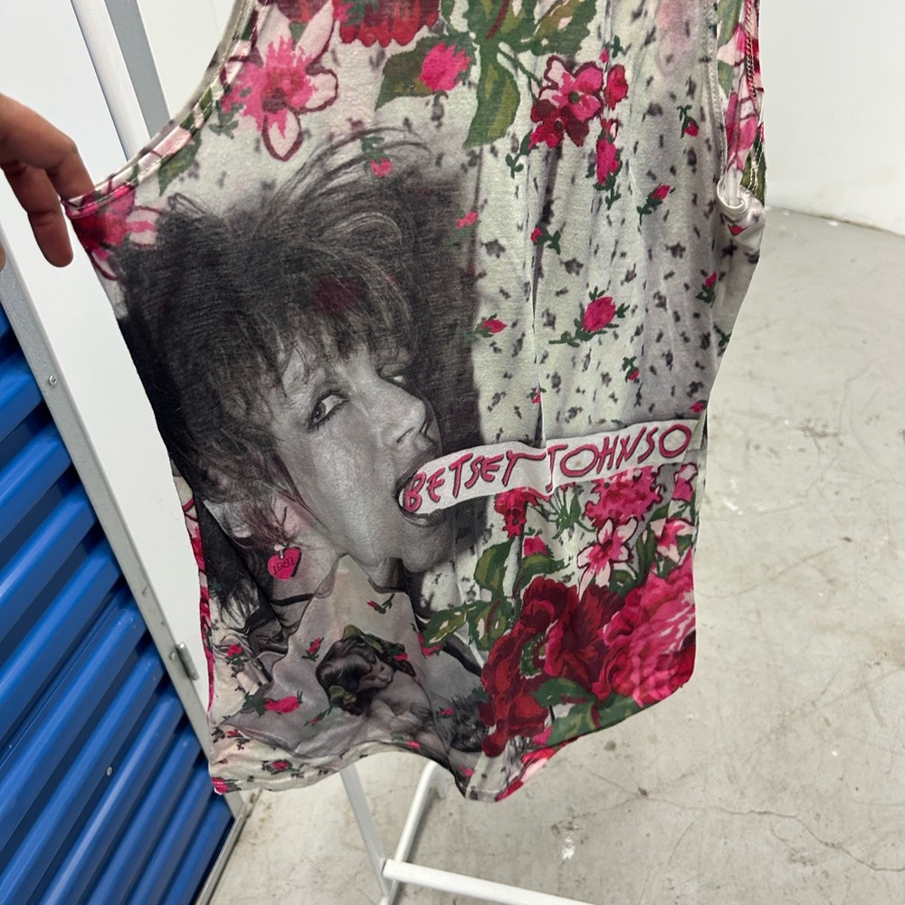 Betsey Johnson Women's Floral Graphic Tank Top - Multicolor